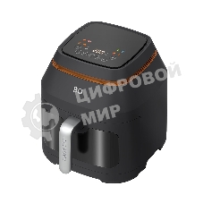 Аэрогриль BQ AF6011S, 1700 Вт, 6 л., серый