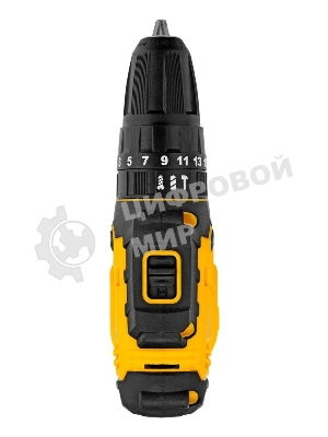 Дрель-шуруповерт Denzel CID-18-0, 18 В, 0 Ач, 30 Нм, щеточный, ударный