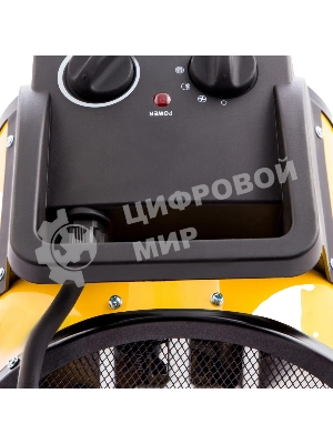 Тепловая пушка керамический нагреватель (тепловентилятор) Denzel DHC 5-400, 230В, 0,04/3/5 кВт