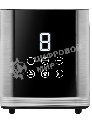 Тостер Rondell RDE-1201 800 Вт, стальной