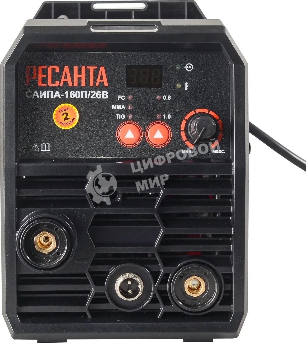 Сварочный аппарат Ресанта САИПА-160П/26В инвертор ММА DC