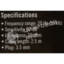Гарнитура A4Tech HS-50 чёрный, проводная