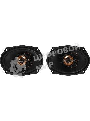 Колонки автомобильные ACV PB-693G 240Вт 88дБ 4Ом 16x23см (6x9дюйм) (ком.:2кол.) коаксиальные трехполосные