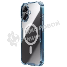 Чехол Nature TPU Pro Magnetic Case, синий, (AP iP16)