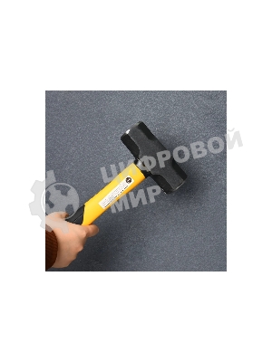 Кувалда Deli DL447003 1,36кг, рукоятка из высокопрочного стекловолокна
