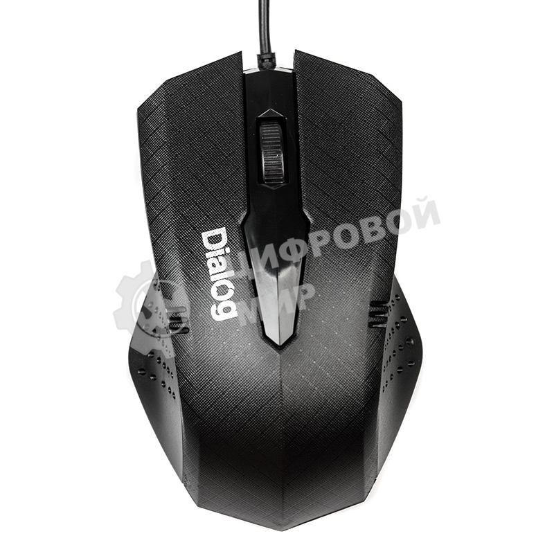 Мышь проводная Dialog Pointer MOP-09U черный, 800 dpi, USB, кнопки - 3