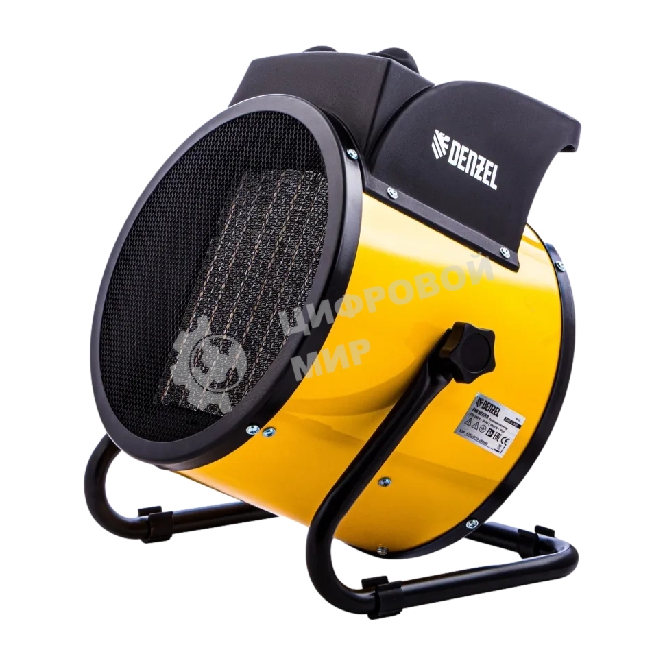 Тепловая пушка керамический нагреватель (тепловентилятор) Denzel DHC 5-400, 230В, 0,04/3/5 кВт