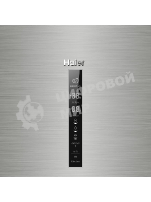 Холодильник Haier C2F637CFMVU1 серебристый двухкамерный 278/108л морозилка снизу, No Frost