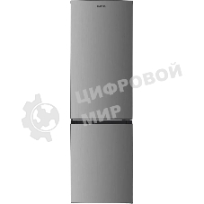 Холодильник Hyundai CC30021AF нержавеющая сталь 182/55л морозилка снизу, No Frost