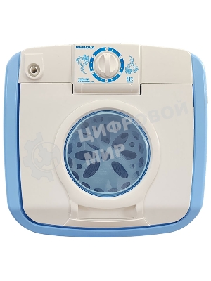 Центрифуга Renova SD-80TS1(P) белый/голубой, 8.5 кг, 1400 об/мин, программ 6, 44 x 78 x 43 см
