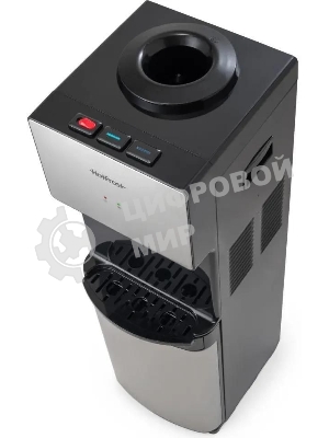 Кулер Hotfrost V400BS напольный компрессорный серебристый/черный