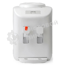 Кулер для воды Vatten D27WE, настольный, НАГРЕВ/ОХЛАЖДЕНИЕ ЭЛЕКТРОННОЕ, 2 крана, белый, 7025