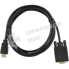 Кабель ACD-DHVM1-30B ACD-DHVM1-30B HDMI 1.4, Golden Plated,19m/15m, HDMI-VGA черный, 3м, (742330)