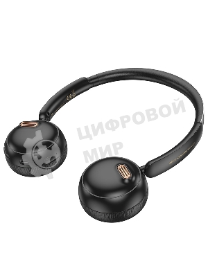 Беспроводные/проводные наушники Hoco W62 черный, полноразмерные, Bluetooth + проводной, складная конструкция, до 20 ч.