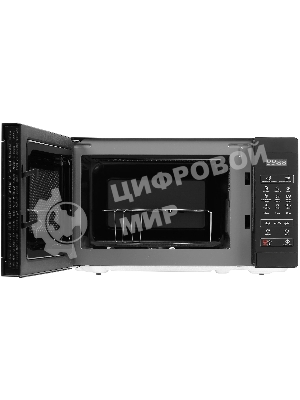 Микроволновая печь Sharp R-6800RK черный, 20 л, 800 Вт, переключатели - сенсор
