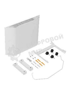 Конвектор электрический Denzel XCE-1000 белый, 1000 Вт, 15 м2, термостат