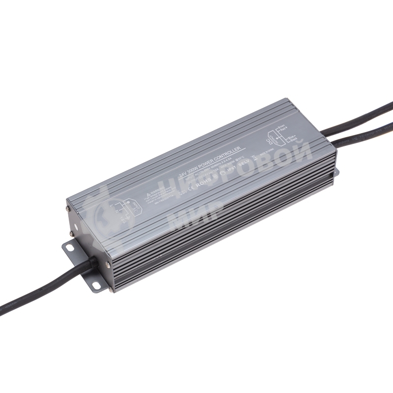 Источник питания Rexant (драйвер) 24В, 300Вт с проводами, влагозащищенный IP67