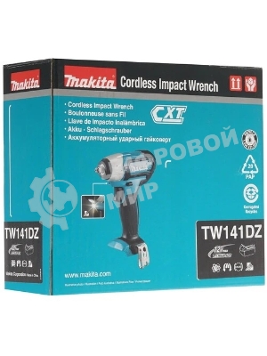 Гайковерт акк Makita TW141DZ (уд),12В,Li-ion,0-3200у\м,145Нм,квадрат1\2