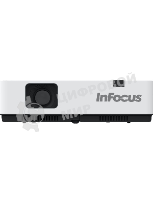 Проектор INFOCUS IN1049 3LCD, 5000 lm, WUXGA, 1.371.65:1, 50000:1, (Full 3D), 16W, 2хHDMI 1.4b, VGA in, CompositeIN, 3,5 мм audio IN, RCAx2 IN, USB-A, VGA out, 3,5 audio OUT, RS232, Mini USB B serv, RJ45, 3,3 кг