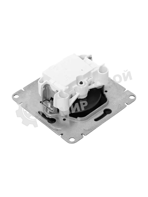 Розетка EKF UP1-SOB-100 СП Эпика 16А без заземл. без шторок механизм черный