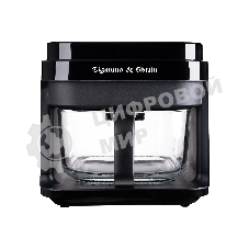 Аэрофритюрница Zigmund & Shtain ZAF-902 черный, 1400 Вт, 5.5 л, сенсор, 8 программ