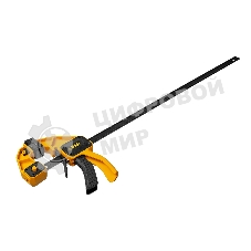 Струбцина Denzel F-образная, быстрозажимная, 600 х 80 мм, усиленный нейлоновый корпус