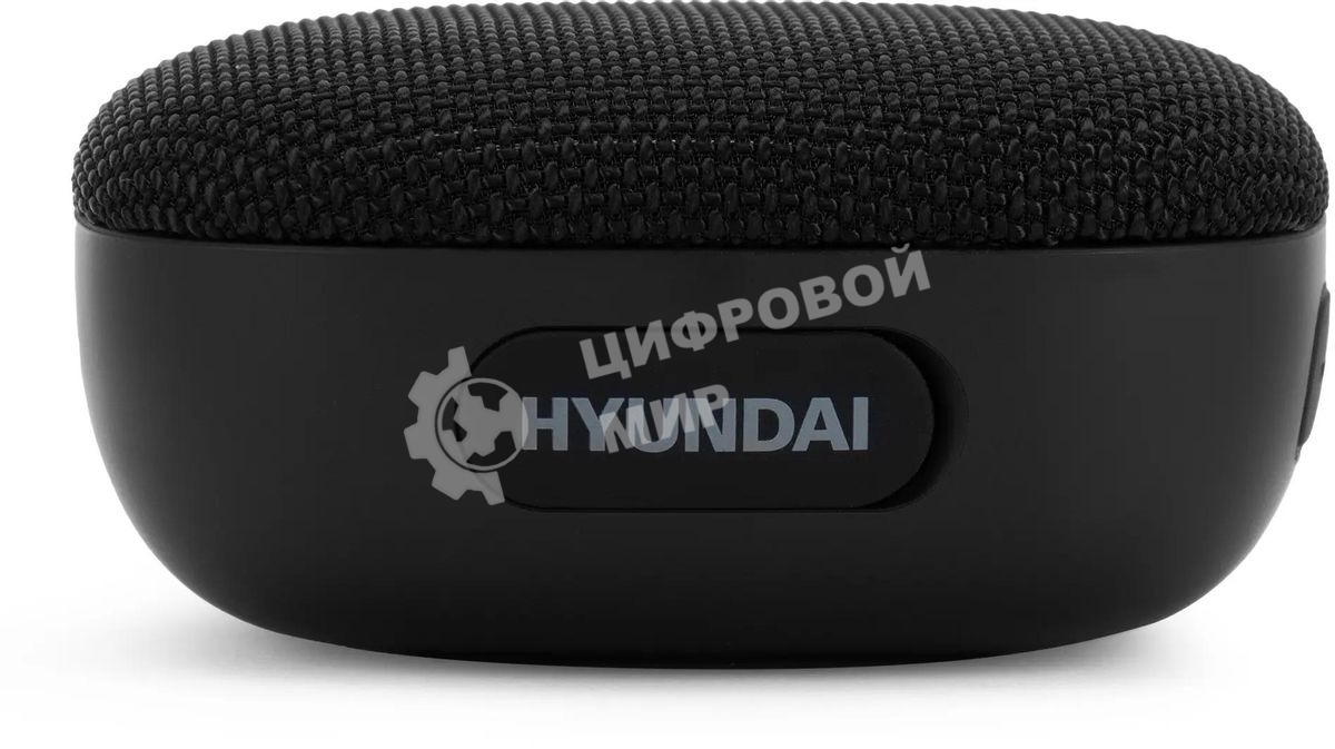 Колонка портативная Hyundai H-PS1010 черный 5W 1.0 BT 10м 1200mAh