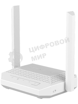 Гигабитный интернет-центр Keenetic Racer KN-4010 с Mesh Wi-Fi 6 AX3000, 2 портами Gigabit Ethernet и переключателем режима роутер/ретранслятор