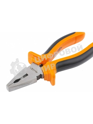 Плоскогубцы Sparta Comfort 180 мм, комбинированные шлифованные, двухкомпонентные рукоятки