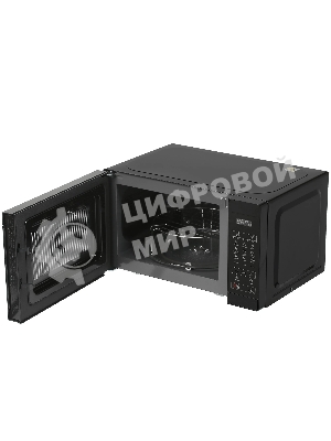 Микроволновая печь Sharp R-6800RK черный, 20 л, 800 Вт, переключатели - сенсор