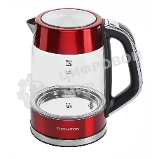 Чайник электрический Thomson K20ES-2001 GLASS 1.7L RED