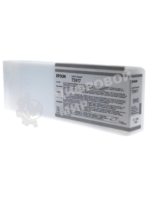 Картридж струйный Epson T5917 (C13T591700) серый (700 мл.) для Stylus 11880