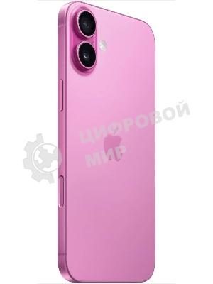 Смартфон Apple iPhone 16, 8/128Gb, розовый