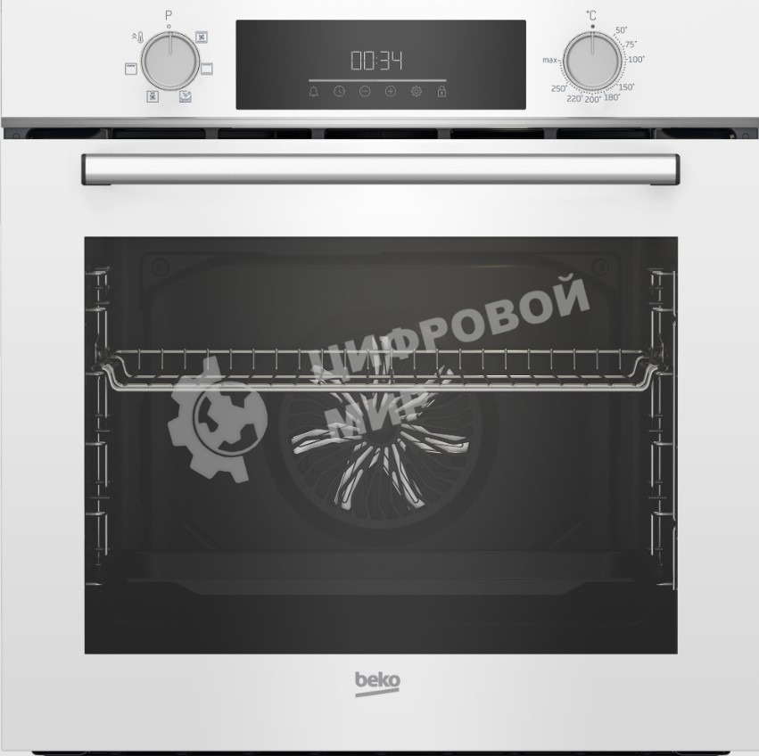 Встраиваемый духовой шкаф Beko BIOC1431KWNC белый