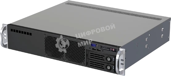 Серверный корпус Ablecom 2U chassis; ATX, Micro-ATX, Mini-ITX MBs; 2 x 3.5''hs + 2 x 3.5'' internal + 1 x 2.5'' internal; flex ATX 500W; no rails