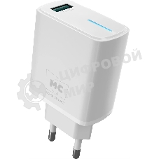 Сетевое зарядное устройство MORE CHOICE (4620202555878) NC63 СЗУ 1USB 3.0A QC3.0 15W, белый