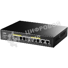 Коммутатор Cudy GS1010PE (L2) 10x1 Гбит/с 8PoE+ 120W неуправляемый