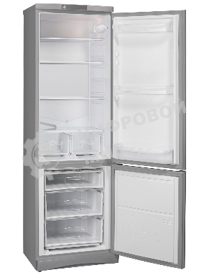 Холодильник Indesit ES 18 GA серебристый двухкамерный 233/85л морозилка снизу