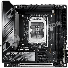 Материнская плата ASUS ROG STRIX Z890-I GAMING WIFI, LGA1851, Intel Z890, 2xDDR5, 2xSATA, 2xM.2, 1xPCI-E 5.0 x16, 1xHDMI, 2xThunderbolt 4, 1x2.5Gb LAN, 9xUSB-A, 1xUSB-C, 5.1, Mini-ITX
