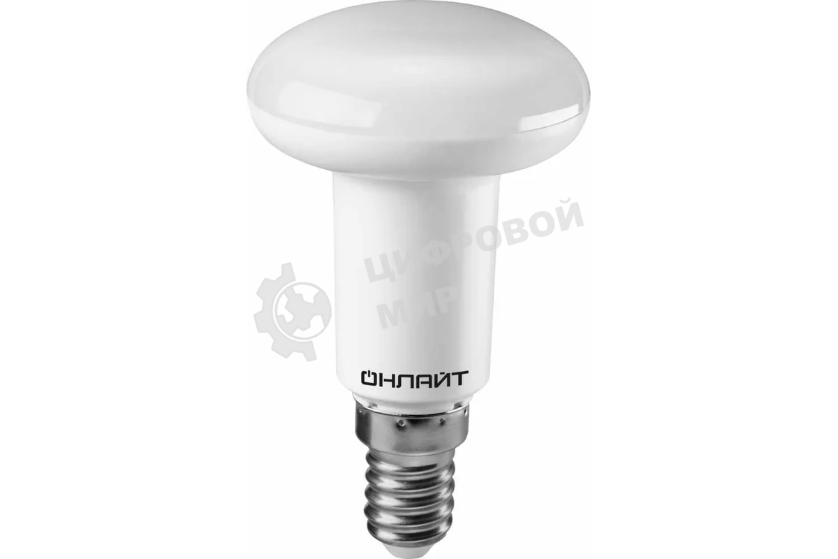 Лампа светодиодная ОНЛАЙТ 71651 OLL-R50-5-230-2.7K-E14