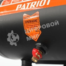 Компрессор поршневой Patriot WO 6-180 безмасляный 180л/мин 6л 1100Вт черный/оранжевый