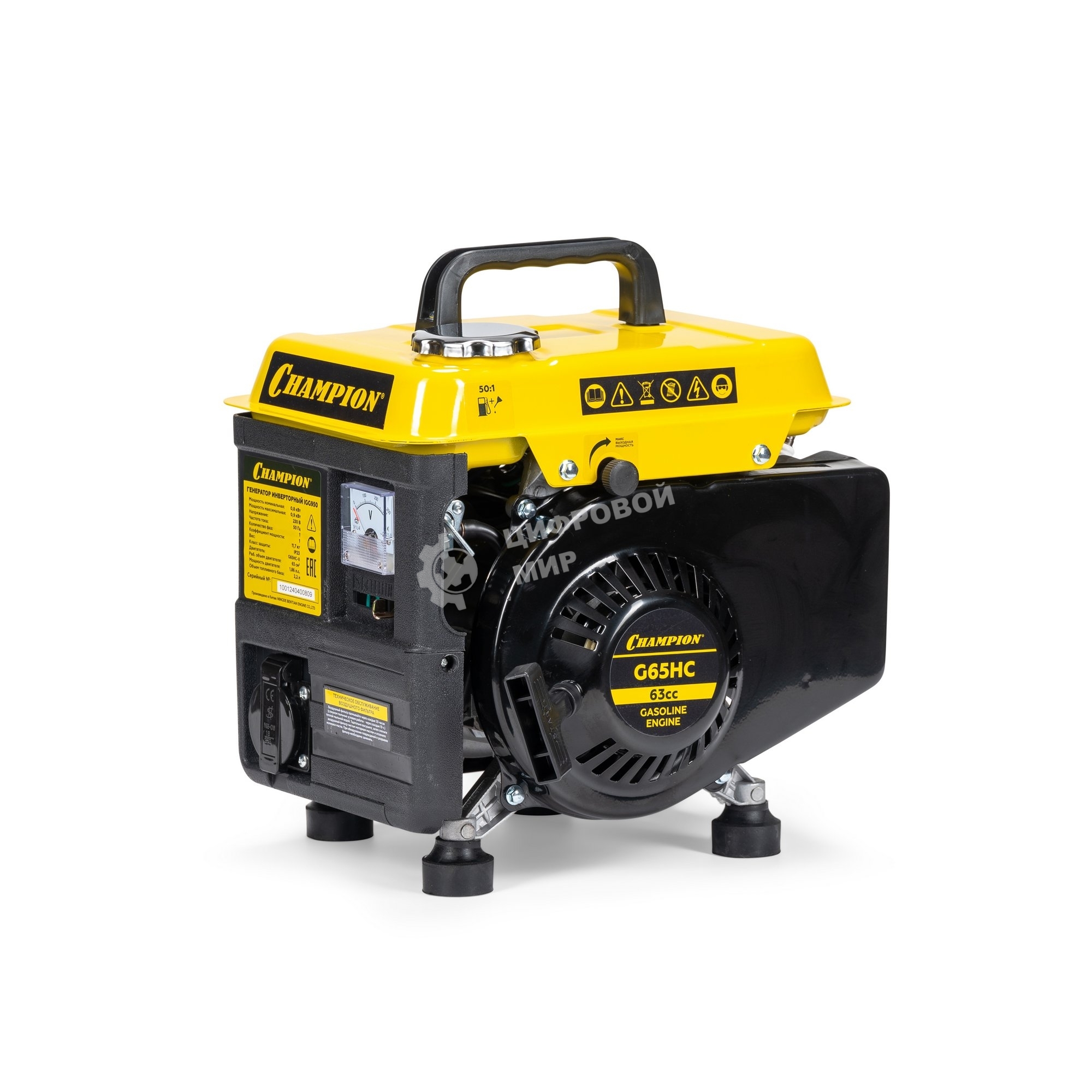 Генератор Champion PNIGG950 0.9кВт