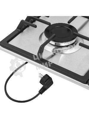 Газовая варочная панель Maunfeld EGHS.64.43CS/G, 4 конфорки, нержавеющая сталь, серебристый