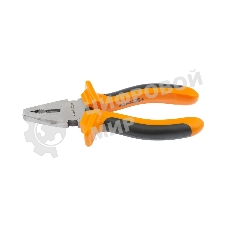 Плоскогубцы Sparta Comfort 180 мм, комбинированные шлифованные, двухкомпонентные рукоятки
