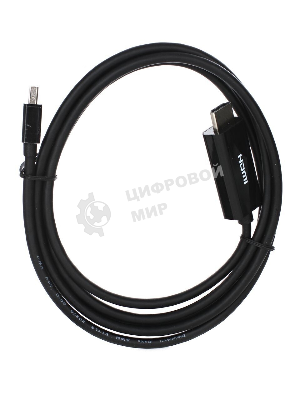 Кабель-переходник Mini DisplayPort M => HDMI M 1.8m Telecom (TA695-1.8m)