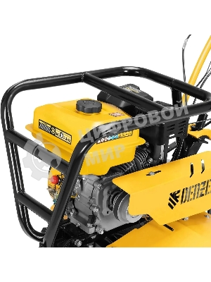 Мотоблок Denzel DPT-670S-PRO, 7 л.с., ремен.сцеп, фрез 3х4, ШОМ, передачи 6В/2Н