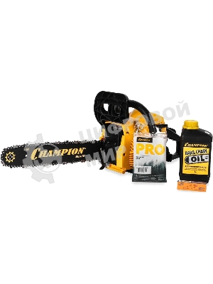 Бензопила Champion 237-16''-3/8-1.3-56 1.5кВт легкий старт 4.7кг