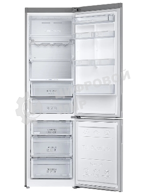 Холодильник Samsung RB37A5411SA графит двухкамерный 269/98л морозилка снизу, No Frost