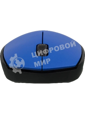 Мышь беспроводная Logitech M171 синий, 1000 dpi, радиоканал, USB, кнопки - 3