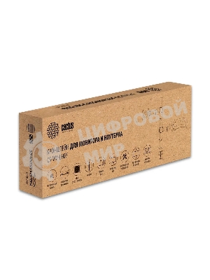 Кронштейн для монитора/ноутбука Cactus CS-VM-LH07-BK черный, 13